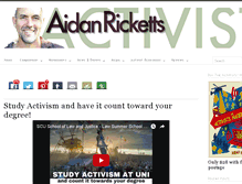 Tablet Screenshot of aidanricketts.com